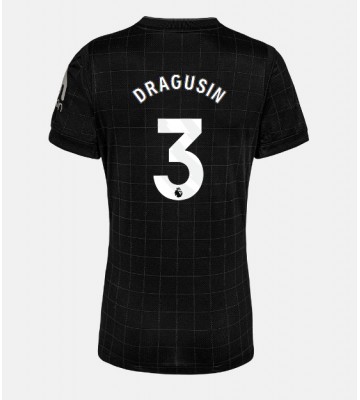 Lacne Ženy Futbalové dres Tottenham Hotspur Radu Dragusin #3 2025-26 Krátky Rukáv - Preč